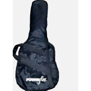 Power Flex Nylon Guitar Case Zip Up w/ Zipper Pockets - Lightweight Protection